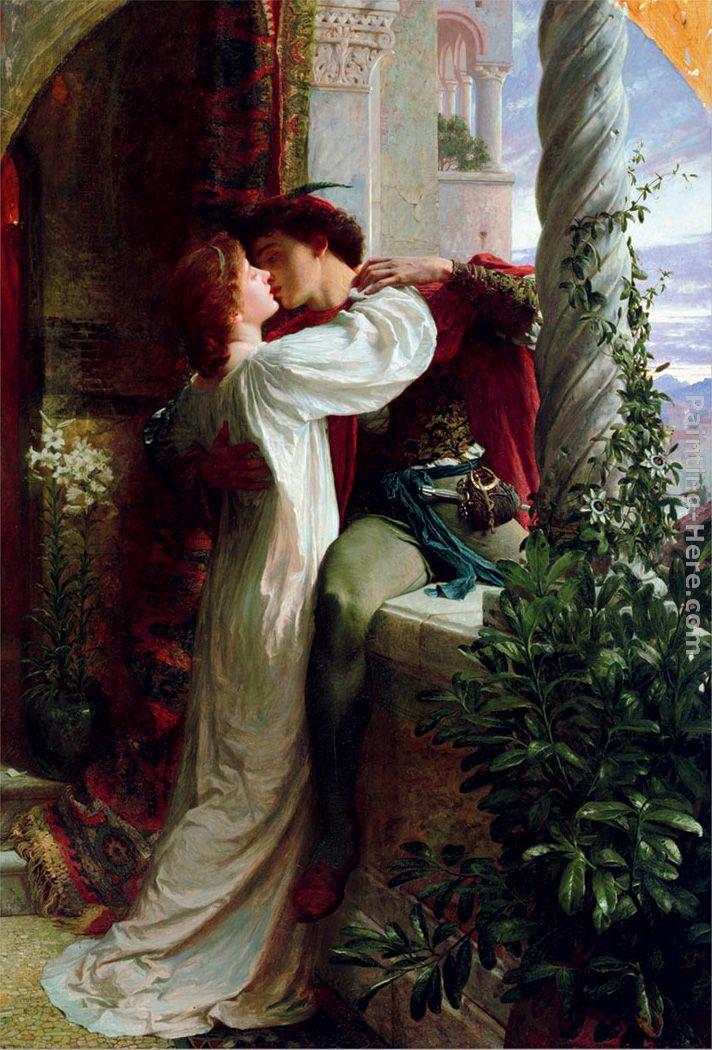Frank Dicksee Romeo and Juliet cropped